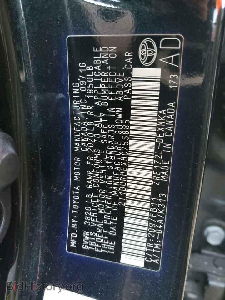 2017 TOYOTA COROLLA - VIN: 2T1BURHEXHC755885 - Photo 13