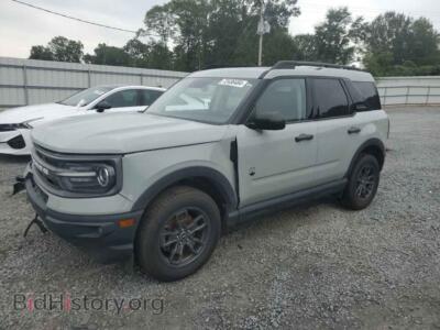 2021 Ford BRONCO Big Bend, gray — VIN 3FMCR9B62MRA08997, Copart