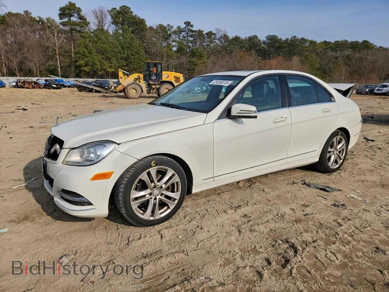 Photo WDDGF8BB7CR231574 - MERCEDES-BENZ C-CLASS 2012