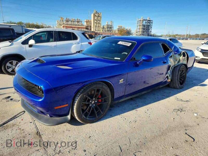 2019 Dodge CHALLENGER R/T Scat Pack (VIN 2C3CDZFJ0KH571299) — photo 1 of 12, Copart, damage: rear end