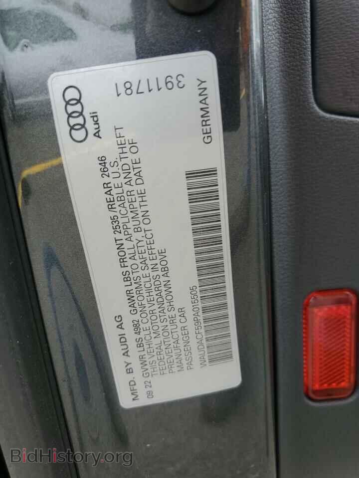 2023 AUDI A5 - VIN: WAUDACF59PA015505 - Фото 12