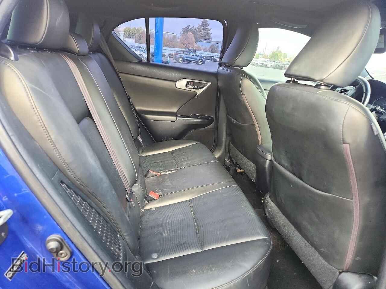 2013 LEXUS CT 200 - VIN: JTHKD5BH5D2153026 - Фото 10