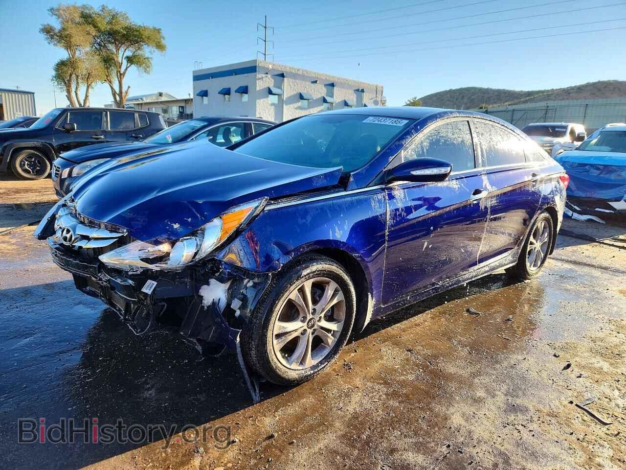 2013 Hyundai SONATA Limited (VIN 5NPEC4AC2DH794604) — фото 1 из 12, Copart, повреждение: передняя часть