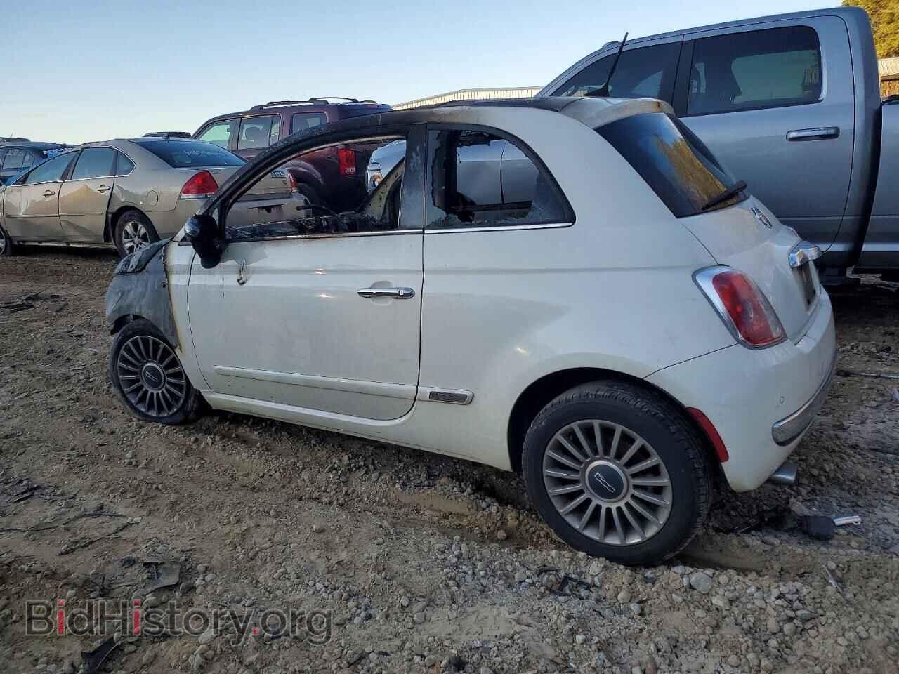 2012 FIAT 500 - VIN: 3C3CFFCR0CT110972 - Фото 2