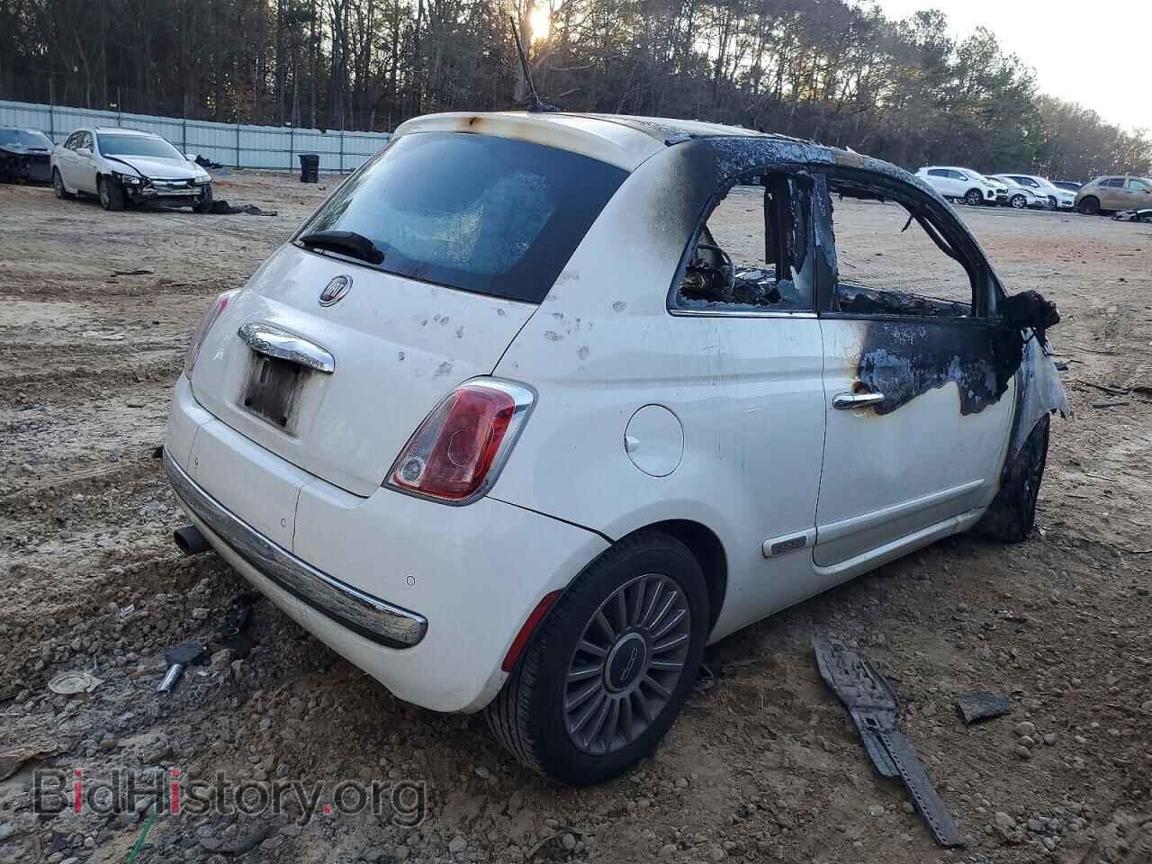 2012 FIAT 500 - VIN: 3C3CFFCR0CT110972 - Фото 3