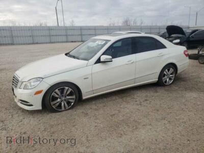 2012 Mercedes-Benz E-CLASS E 300, белый — VIN WDDHF8BB3CA646958, Copart