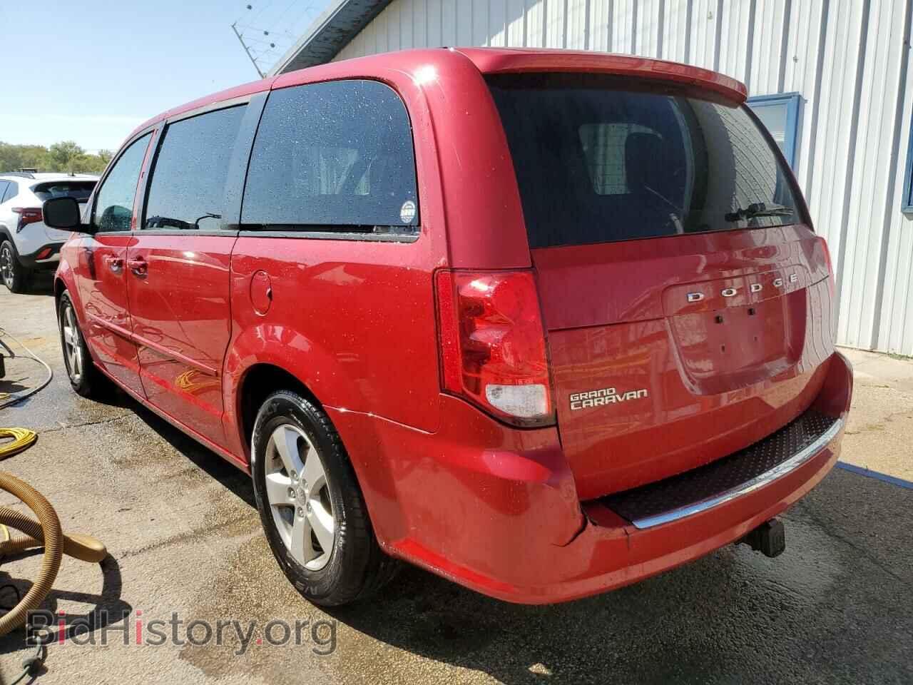 2013 DODGE CARAVAN - VIN: 2C4RDGBG0DR773853 - Фото 2