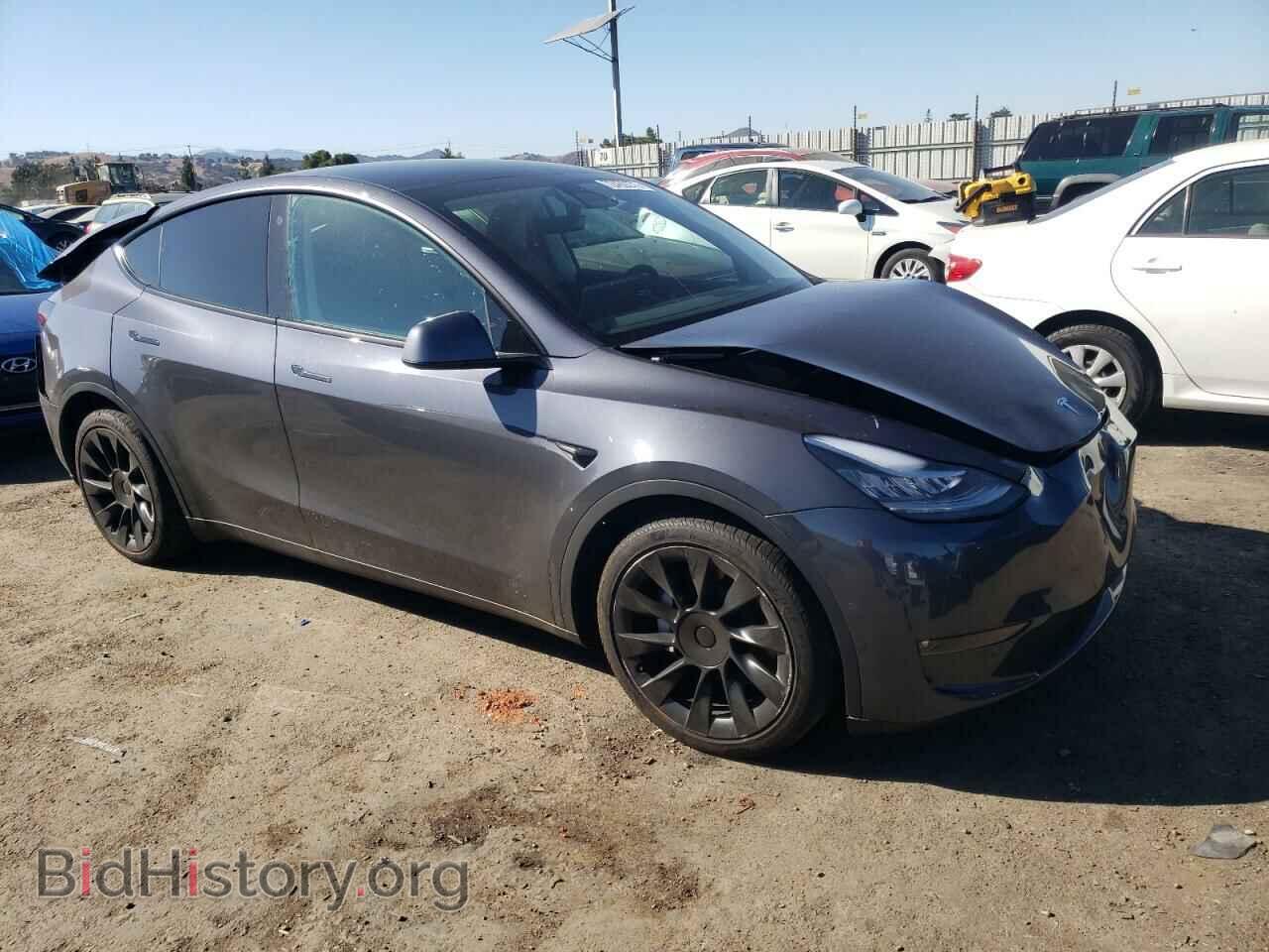 2021 TESLA MODEL Y - VIN: 5YJYGAEE8MF232135 - Photo 4