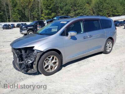 2018 Chrysler PACIFICA Limited, серебристый — VIN 2C4RC1GG8JR149366, Copart