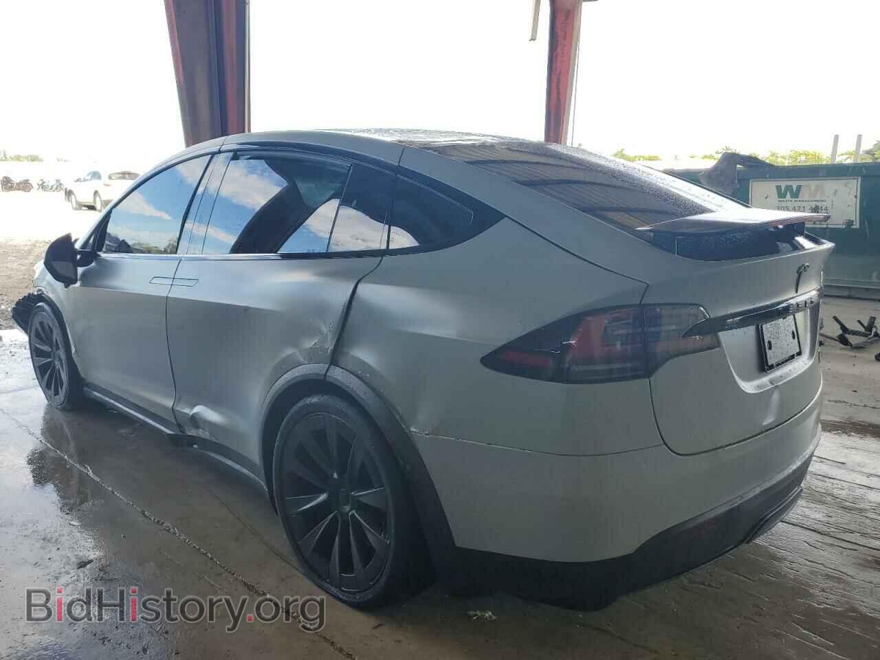 2022 TESLA MODEL X - VIN: 7SAXCBE69NF356389 - Фото 2