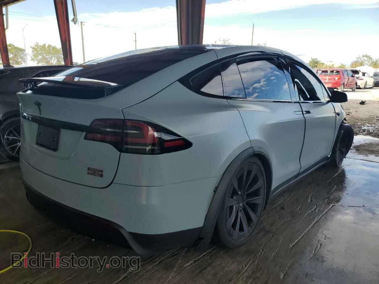 2022 TESLA MODEL X - VIN: 7SAXCBE69NF356389 - Фото 3