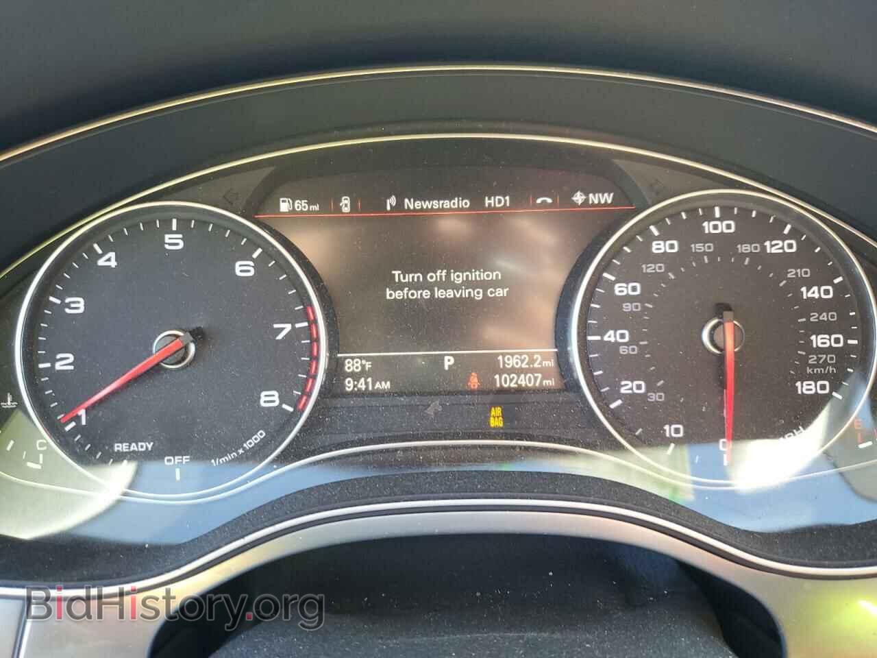 2016 AUDI A6 - VIN: WAUGFAFC4GN052181 - Фото 9