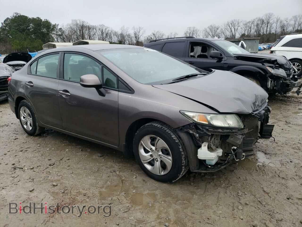 2013 HONDA CIVIC - VIN: 19XFB2F59DE011644 - Фото 4