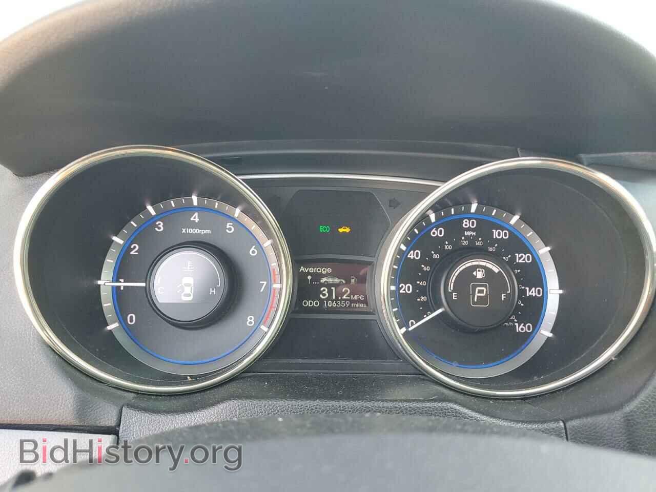 2012 HYUNDAI SONATA - VIN: 5NPEC4AB9CH419458 - Фото 9