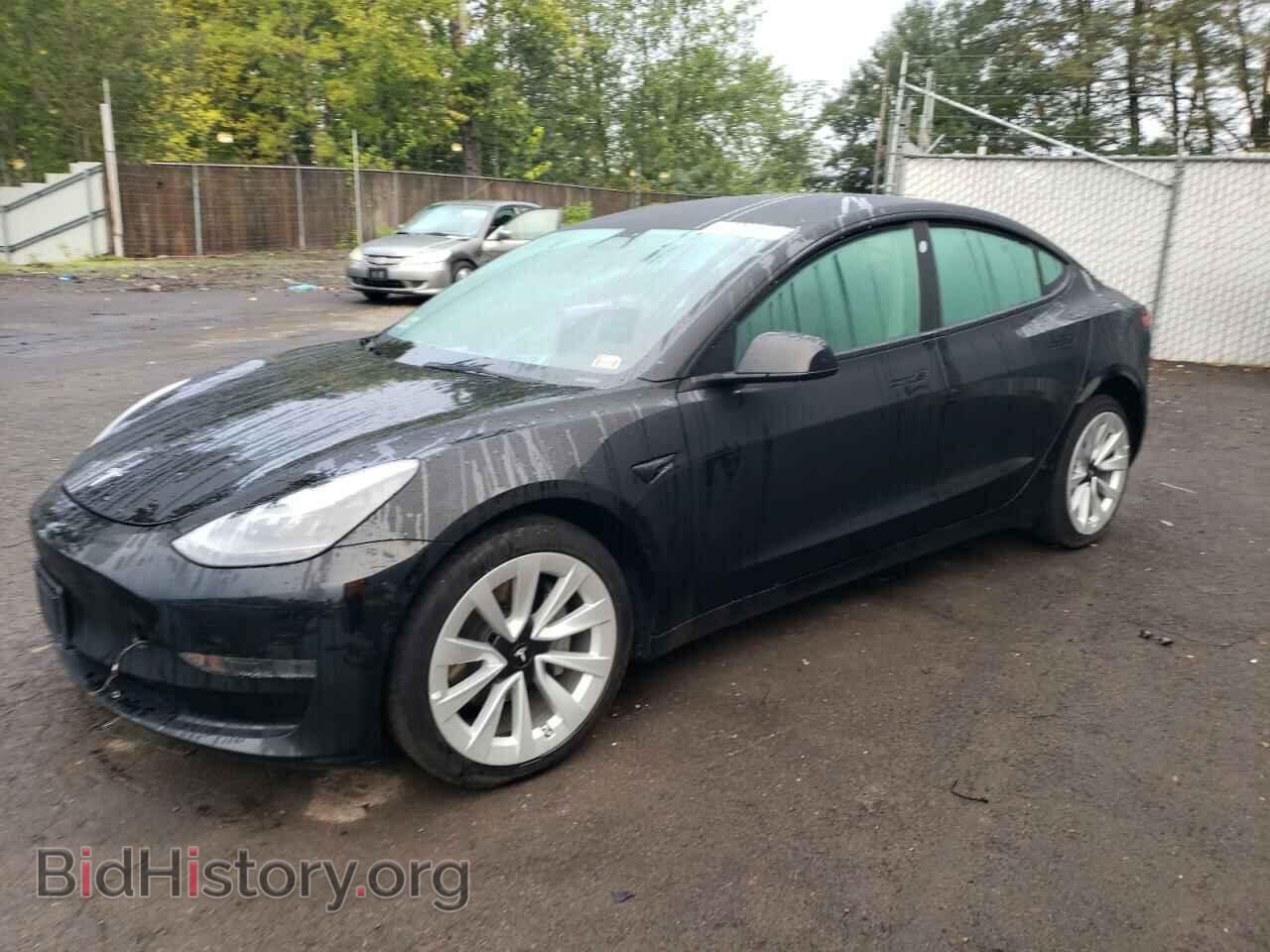 Photo 5YJ3E1EA6NF368780 - TESLA MODEL 3 2022