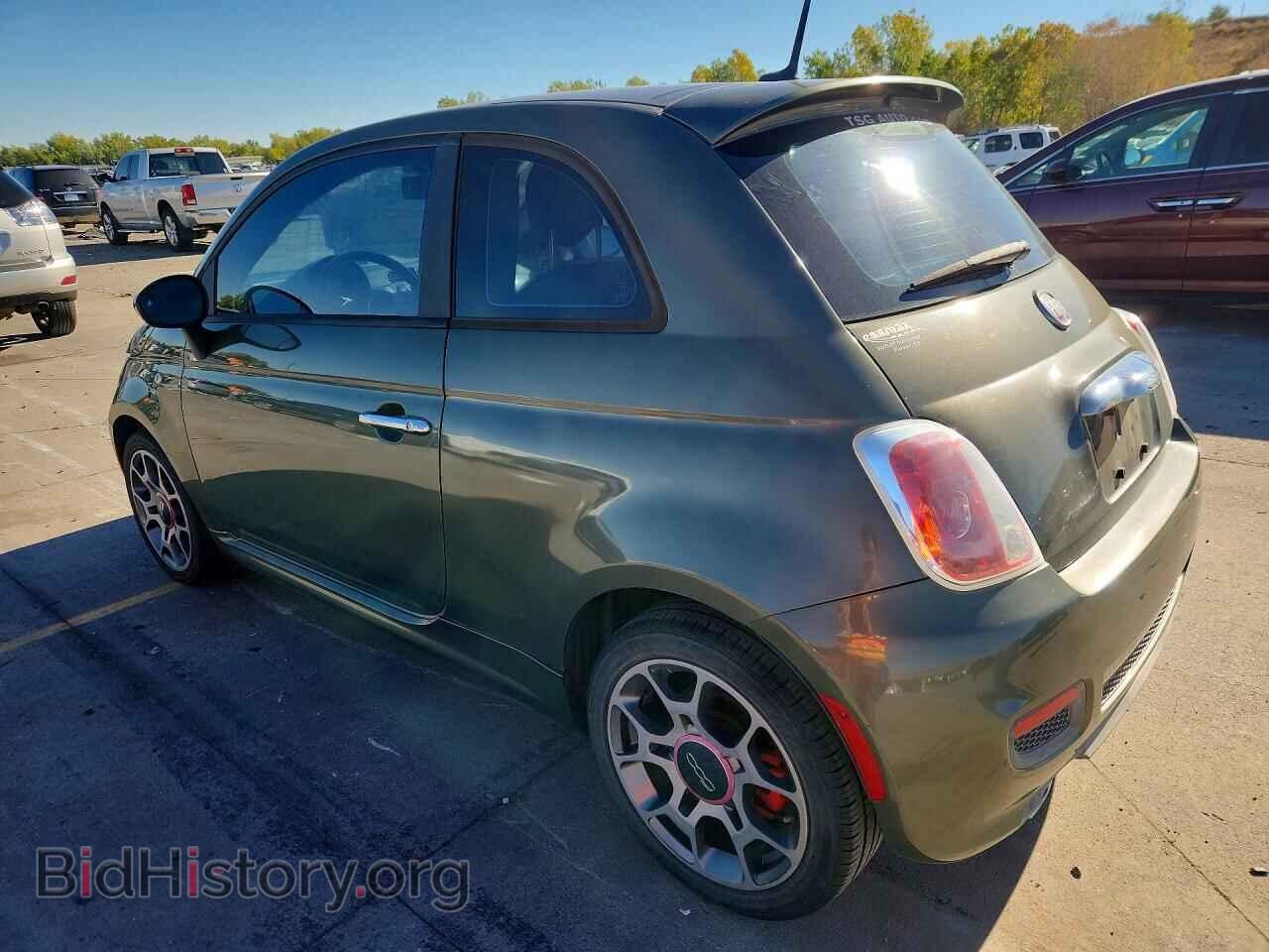 2012 FIAT 500 - VIN: 3C3CFFBR3CT115665 - Photo 2