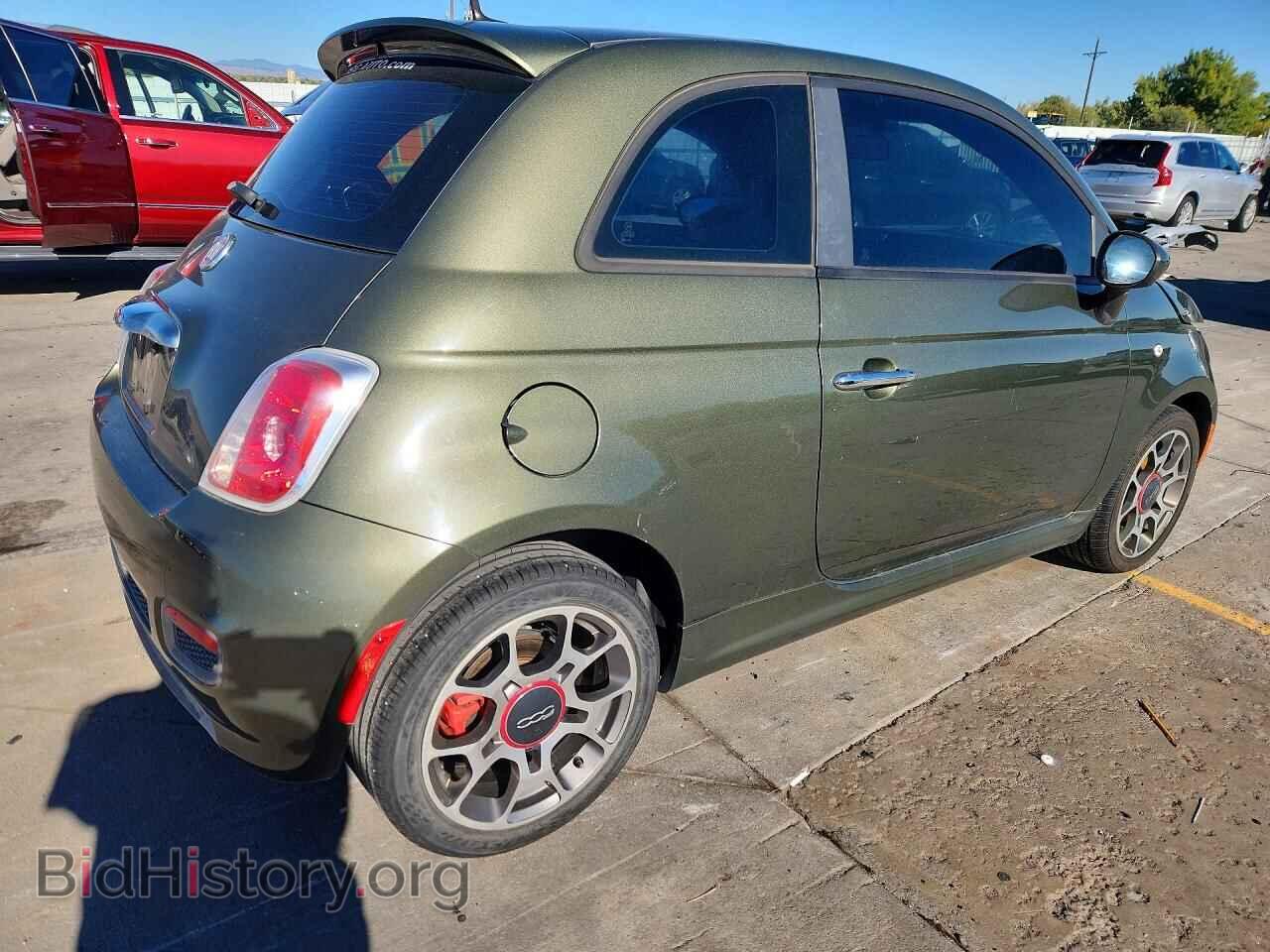 2012 FIAT 500 - VIN: 3C3CFFBR3CT115665 - Photo 3