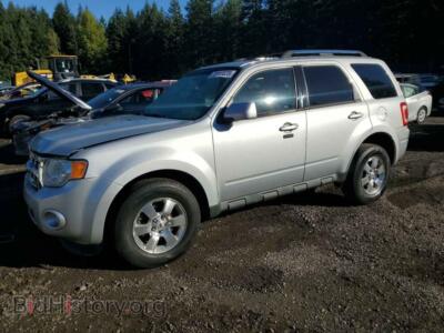 2011 Ford ESCAPE Escape LIM, серебристый — VIN 1FMCU9E73BKB61196, Copart