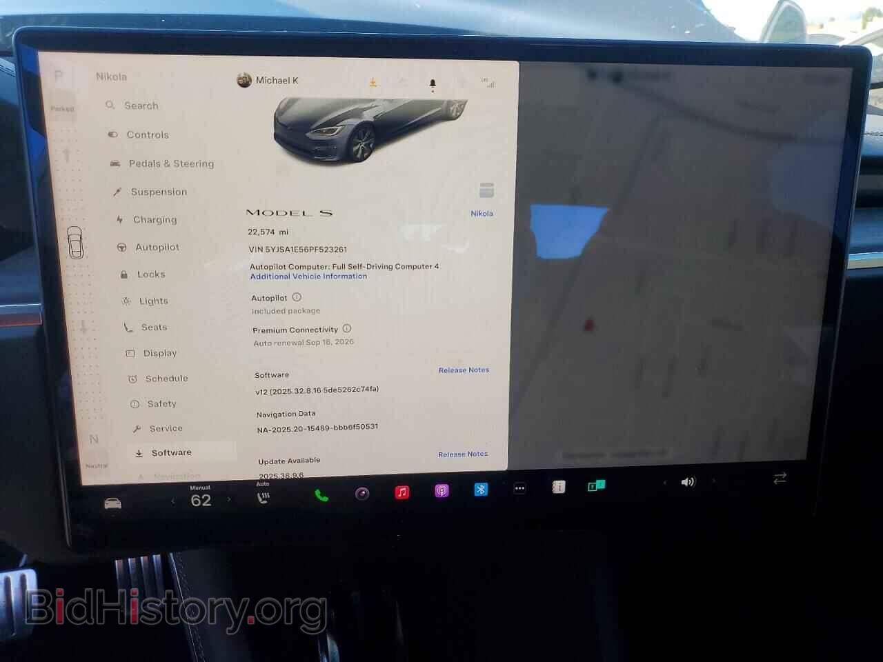 2023 TESLA MODEL S - VIN: 5YJSA1E56PF523261 - Photo 9