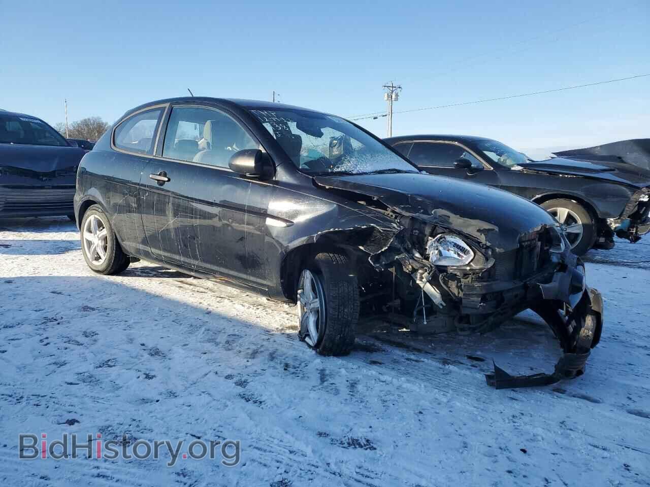 2007 HYUNDAI ACCENT - VIN: KMHCM36C67U049383 - Фото 4