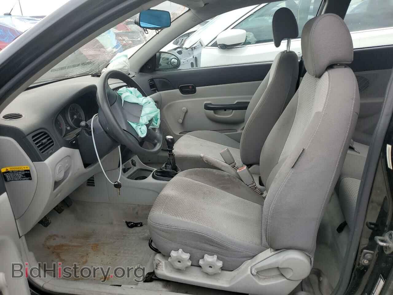 2007 HYUNDAI ACCENT - VIN: KMHCM36C67U049383 - Фото 7