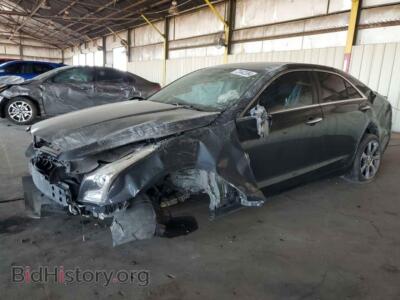 2014 Cadillac ATS, серый — VIN 1G6AG5RX2E0142518, Copart