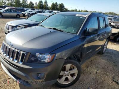 2015 Jeep COMPASS Compass SP, gray — VIN 1C4NJCBB9FD263592, Copart