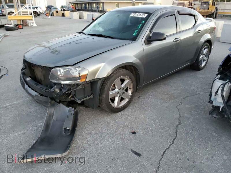 2013 Dodge AVENGER (VIN 1C3CDZAG7DN769285) — photo 1 of 13, Copart, damage: front end