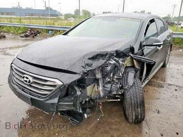 2017 HYUNDAI SONATA - VIN: 5NPE34AF1HH455302 - Фото 2