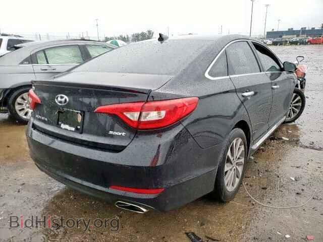 2017 HYUNDAI SONATA - VIN: 5NPE34AF1HH455302 - Фото 4