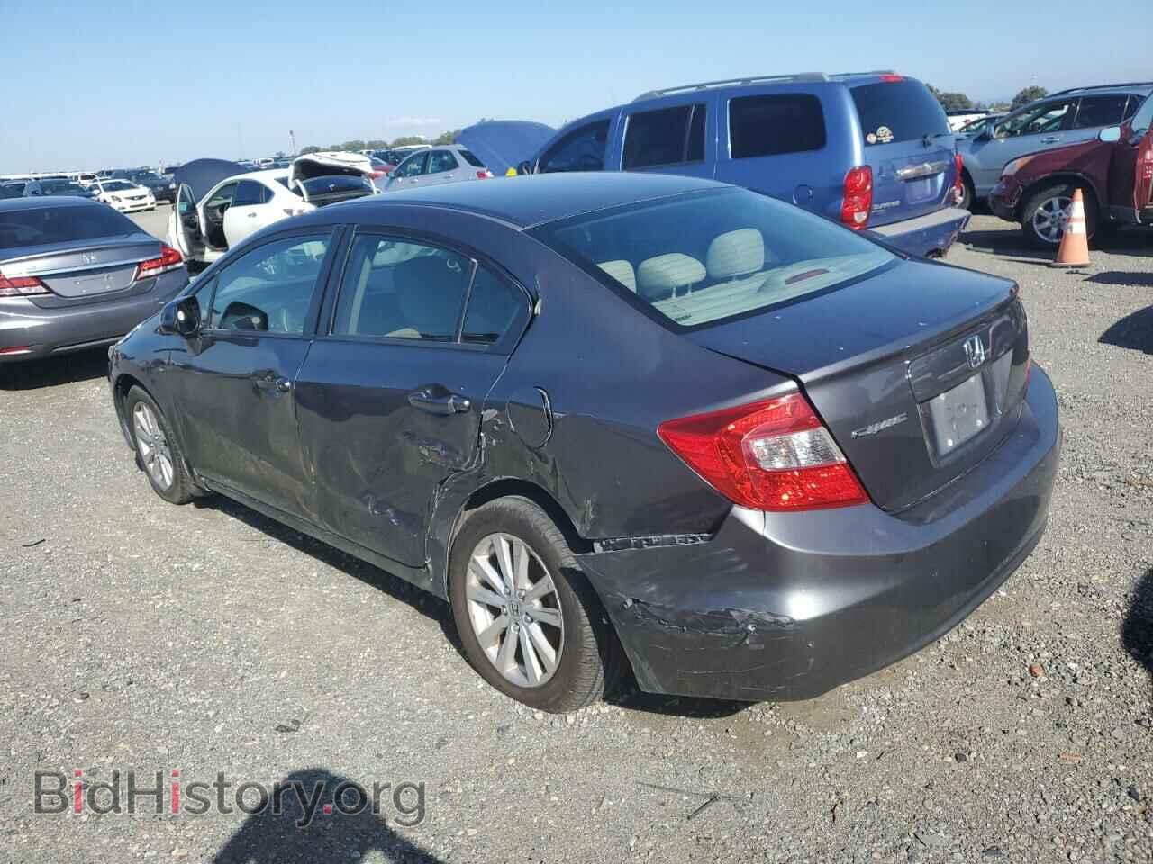 2012 HONDA CIVIC - VIN: 2HGFB2F80CH610642 - Фото 2