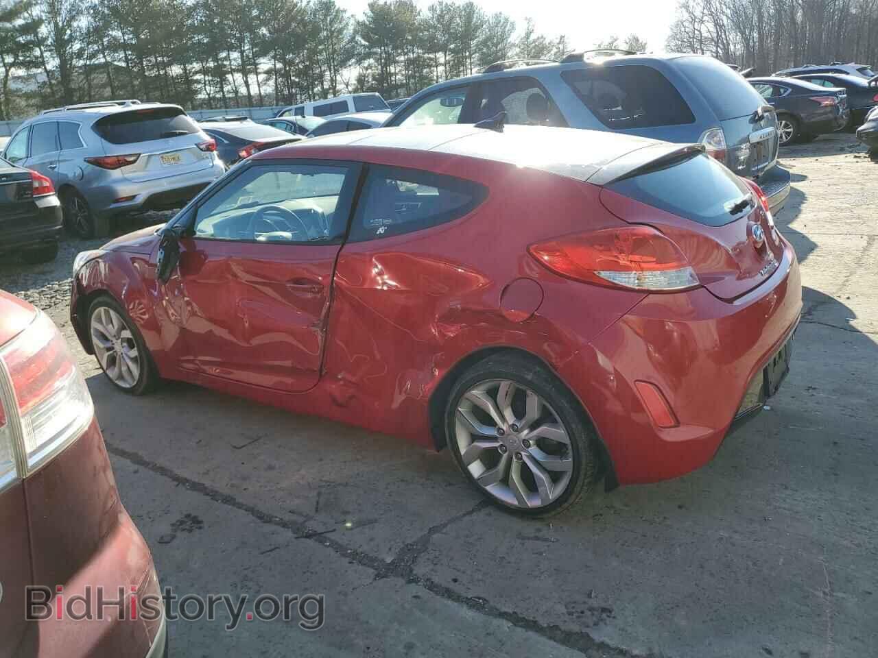 2012 HYUNDAI VELOSTER - VIN: KMHTC6AD3CU081335 - Фото 2