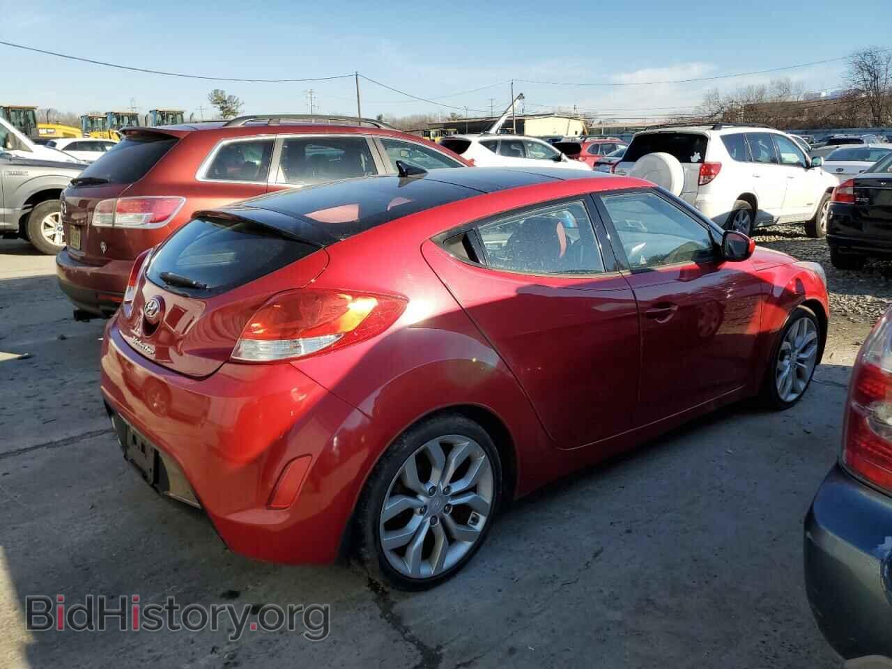 2012 HYUNDAI VELOSTER - VIN: KMHTC6AD3CU081335 - Фото 3