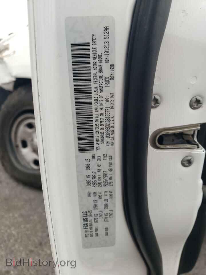 2016 RAM 1500 - VIN: 1C6RR6KG1GS155771 - Фото 12