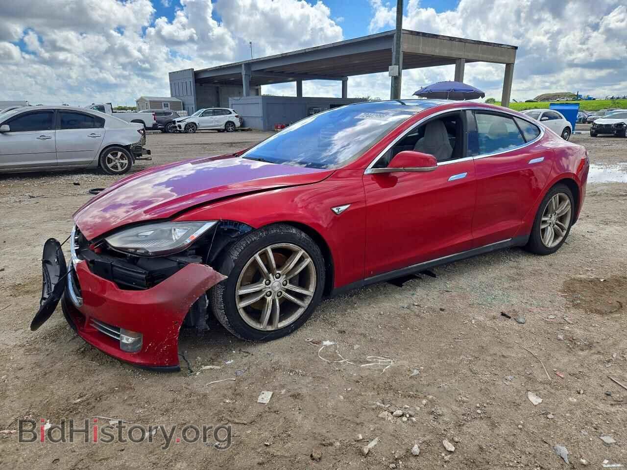 Photo 5YJSA1V23FF097565 - TESLA MODEL S 2015