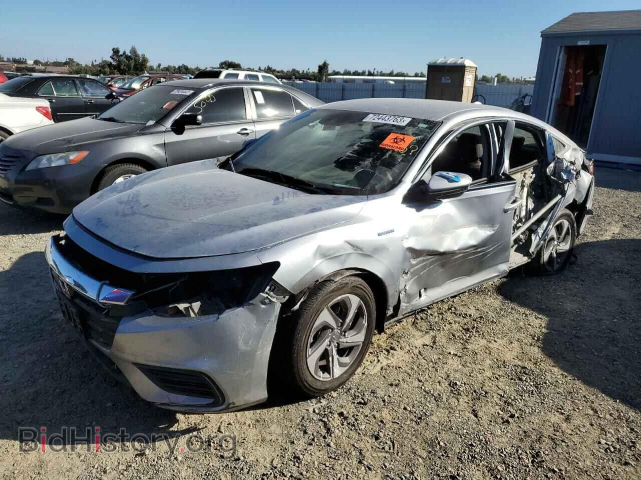 Фотография 19XZE4F10KE009260 - HONDA INSIGHT 2019