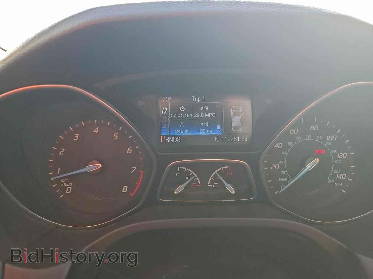 2014 FORD FOCUS - VIN: 1FADP3N22EL360178 - Фото 9
