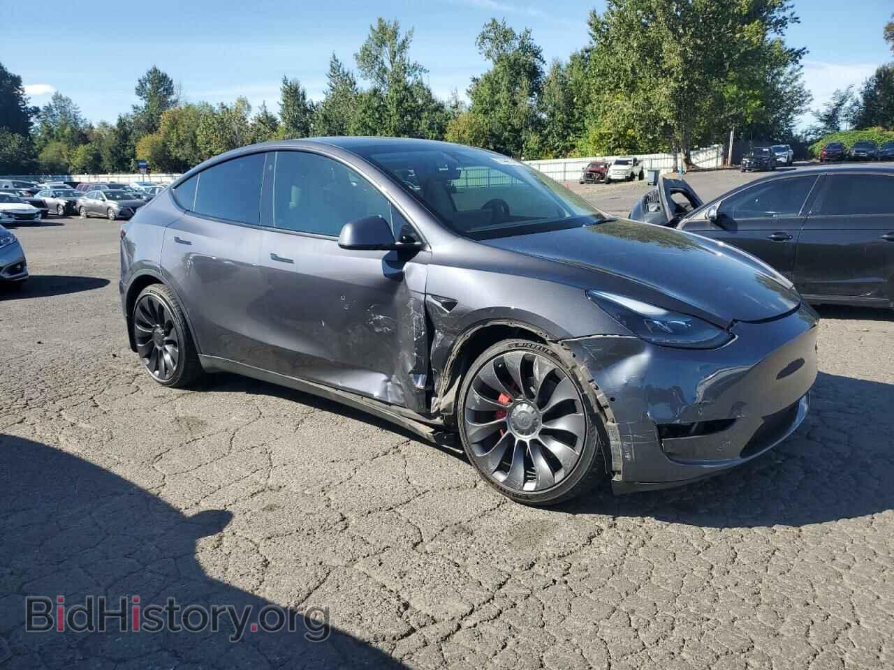 2021 TESLA MODEL Y - VIN: 5YJYGDEF2MF197103 - Photo 4