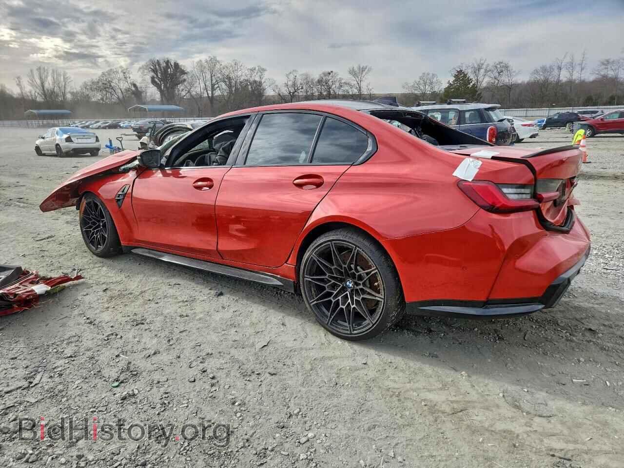 2021 BMW M3 - VIN: WBS33AY06MFK87791 - Photo 2