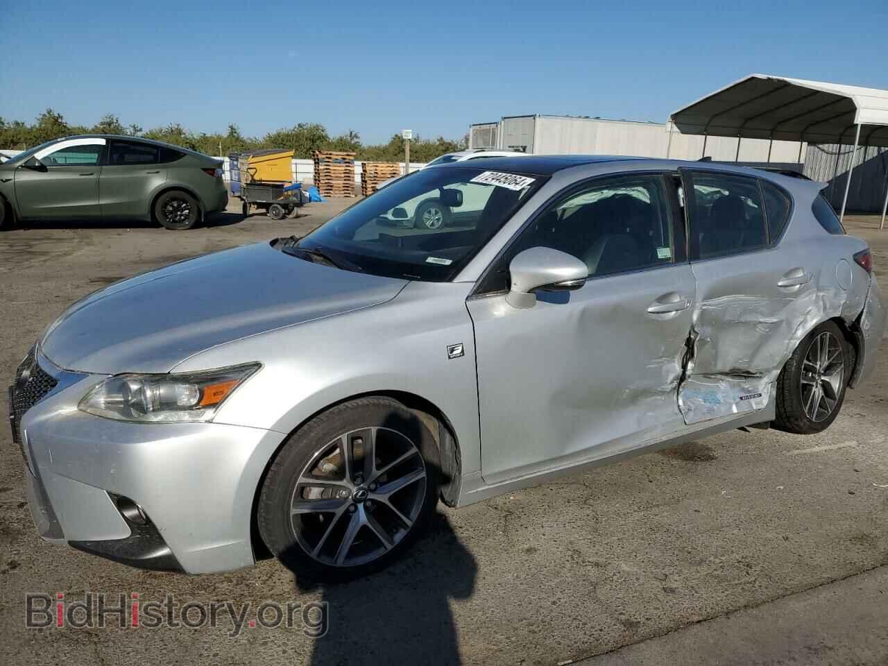 Photo JTHKD5BH5F2234207 - LEXUS CT 200 2015