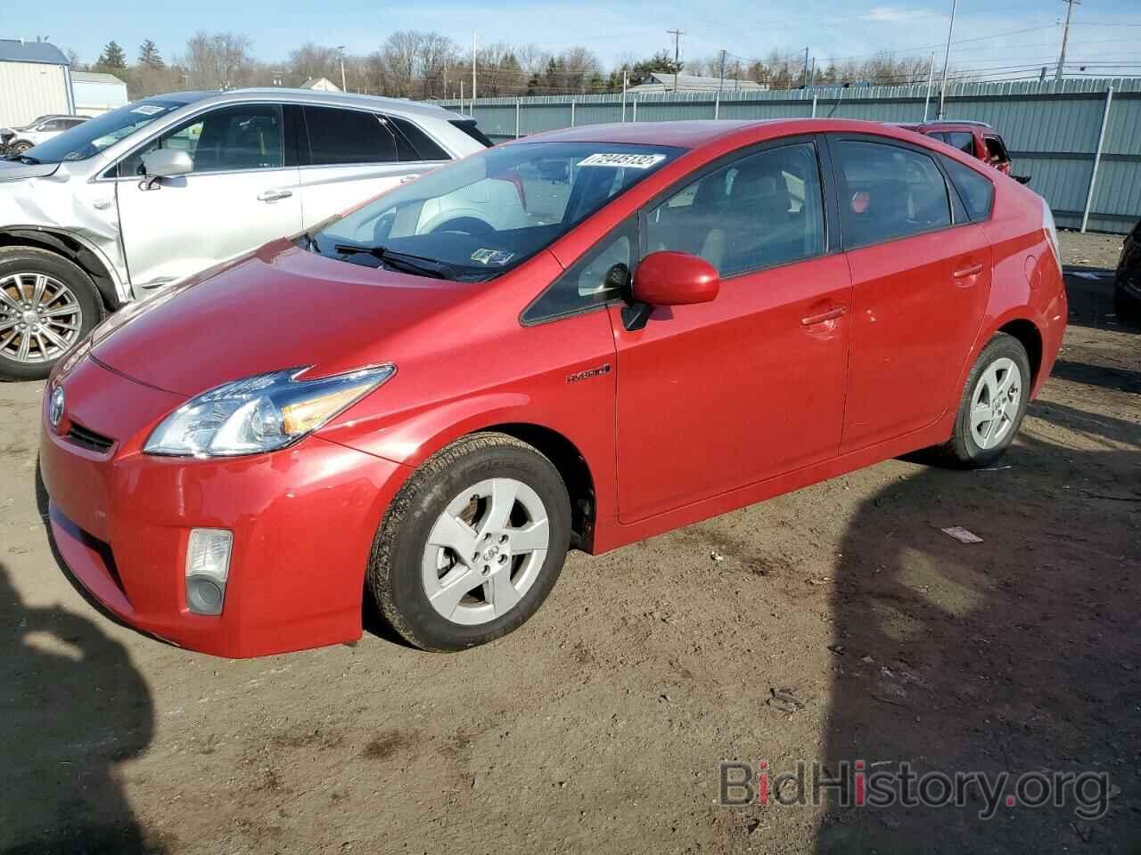 Photo JTDKN3DU7B0255496 - TOYOTA PRIUS 2011