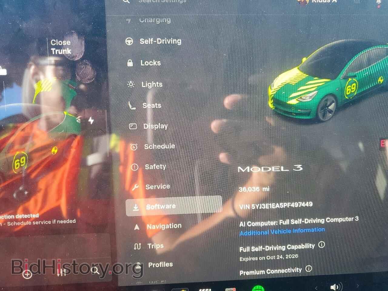 2023 TESLA MODEL 3 - VIN: 5YJ3E1EA5PF497449 - Photo 9