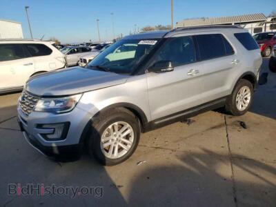 2017 Ford EXPLORER XLT, серебристый — VIN 1FM5K7D82HGC85548, Copart