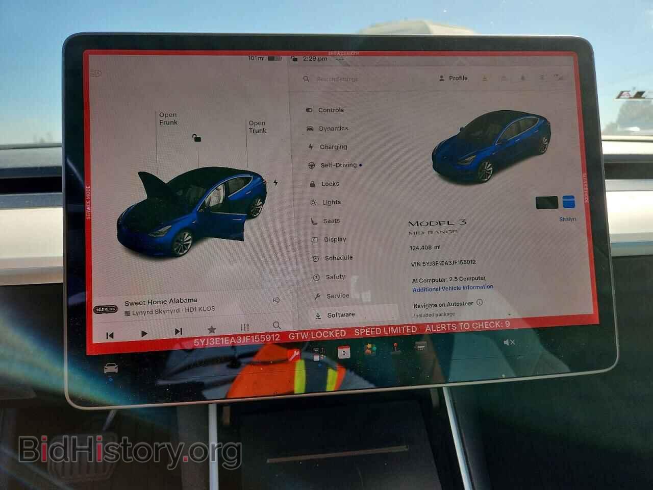 2018 TESLA MODEL 3 - VIN: 5YJ3E1EA3JF155912 - Photo 9
