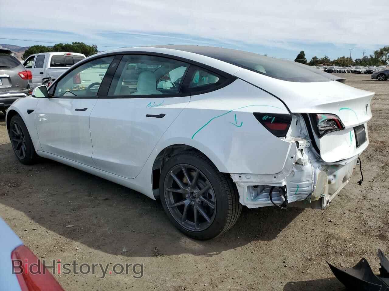 2022 TESLA MODEL 3 - VIN: 5YJ3E1EA5NF357091 - Photo 2