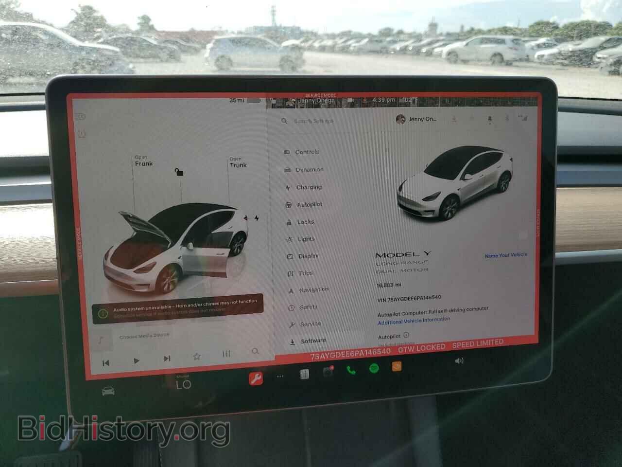 2023 TESLA MODEL Y - VIN: 7SAYGDEE6PA146540 - Фото 9