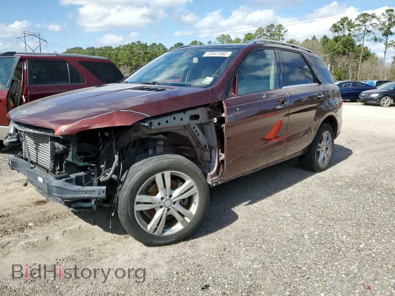 Photo 4JGDA2EB2EA315982 - MERCEDES-BENZ M-CLASS 2014