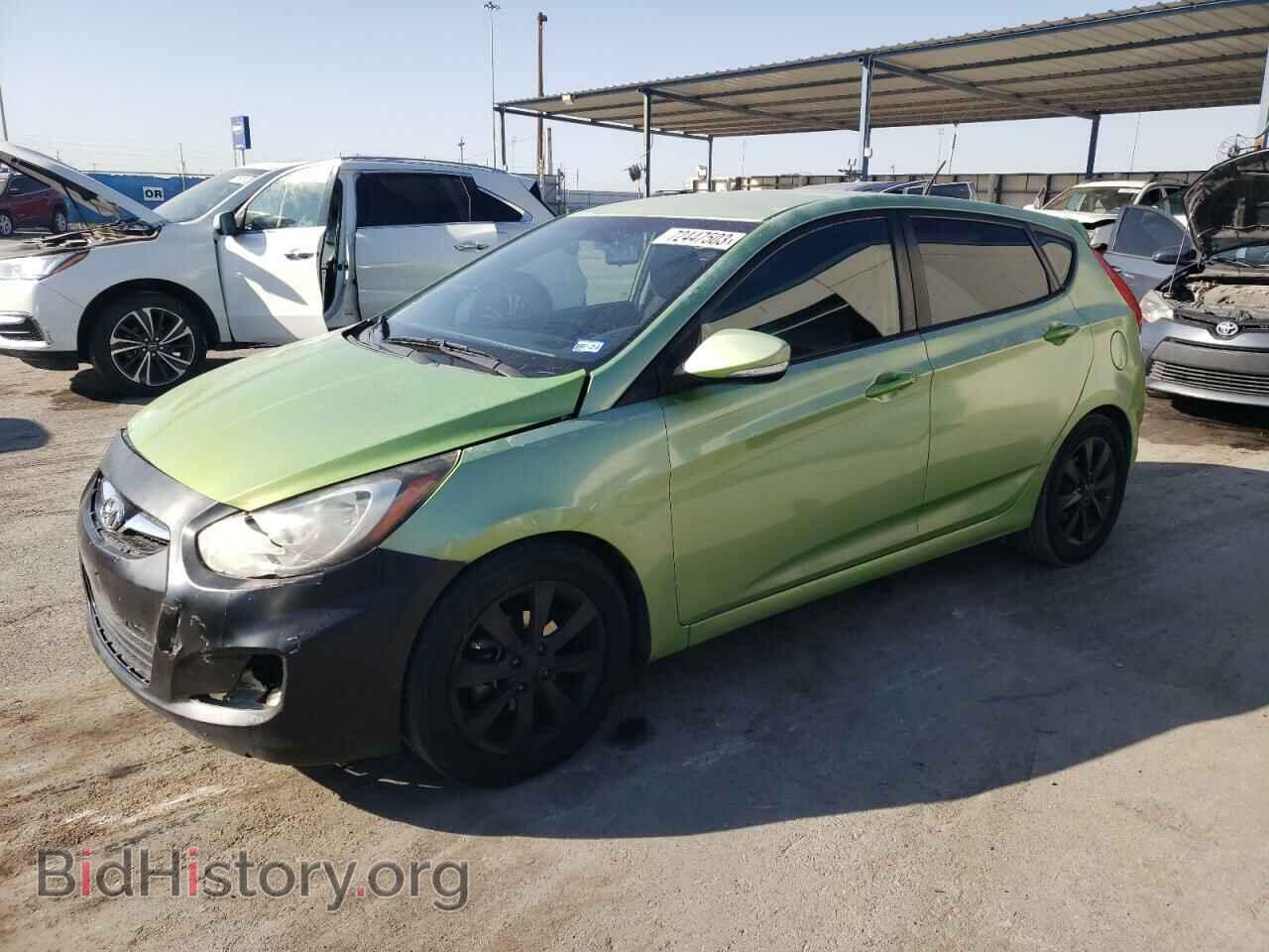 Photo KMHCU5AE8DU107171 - HYUNDAI ACCENT 2013