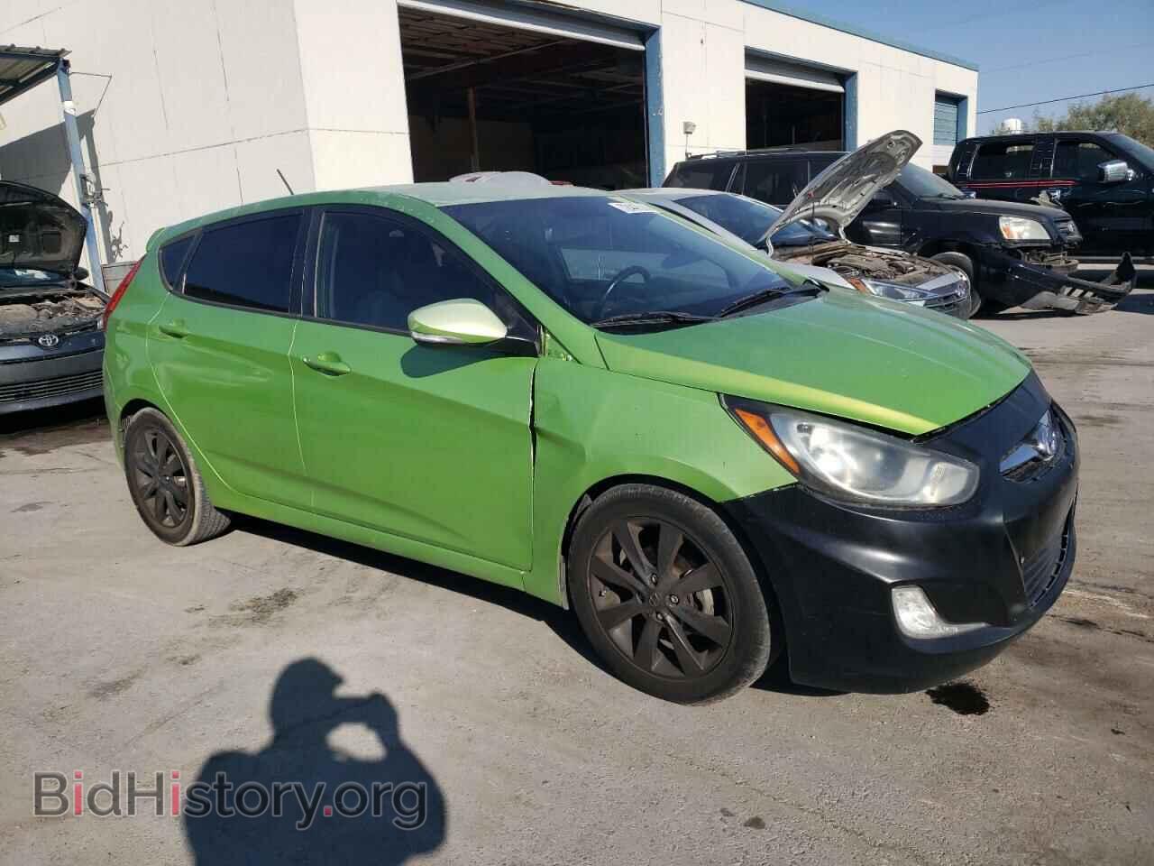 2013 HYUNDAI ACCENT - VIN: KMHCU5AE8DU107171 - Фото 4