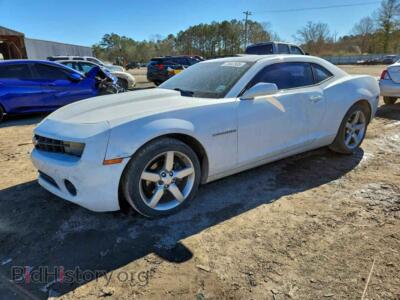 2013 Chevrolet CAMARO LT, white — VIN 2G1FC1E39D9209199, Copart
